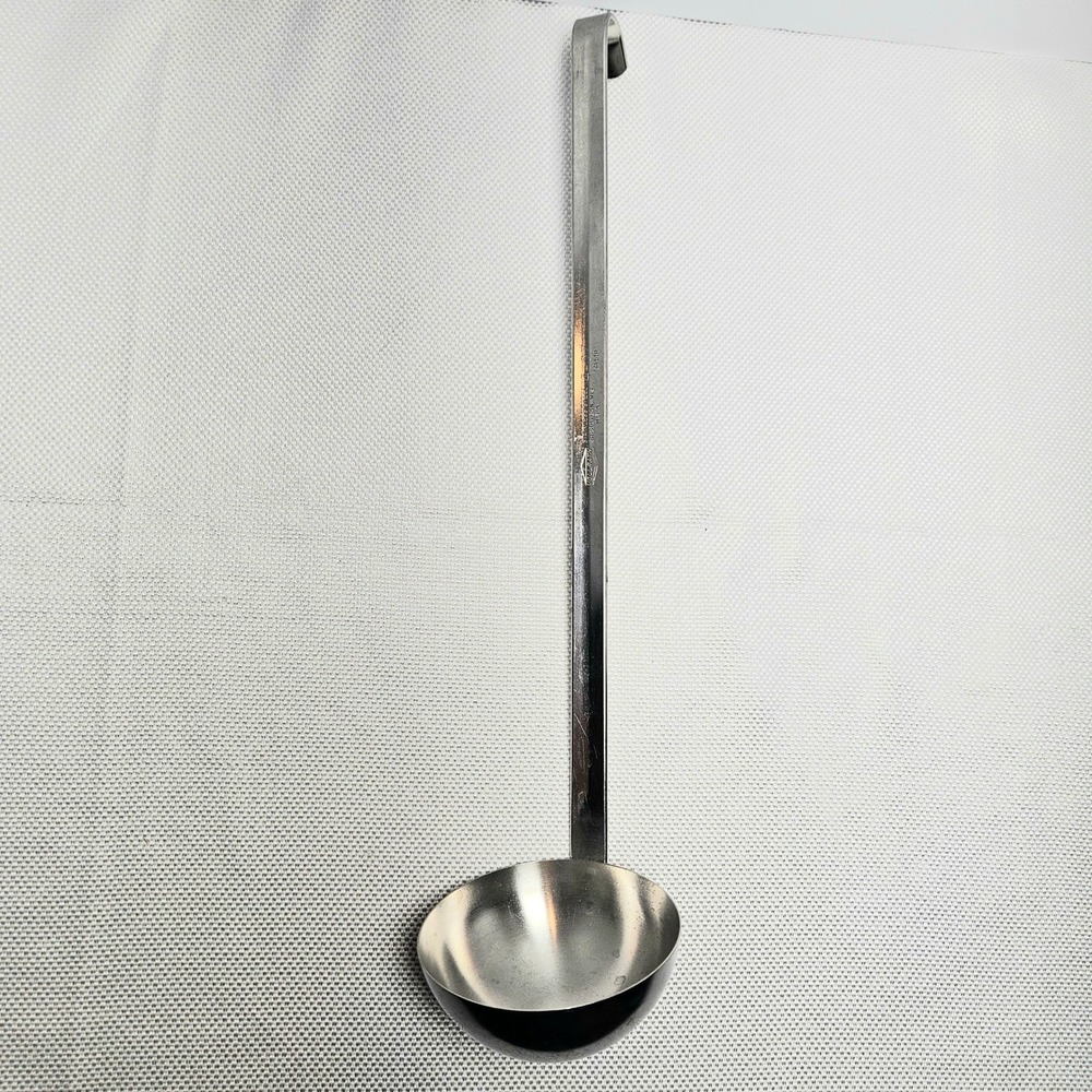 Vollrath‎ 4 oz Stainless Steel Soup Ladle 58440 Long Hooked Handle USA Made